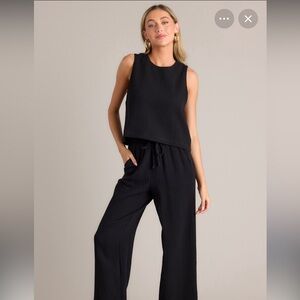 NNWT Z SUPPLY DRAWSTRING LINEN PANTS SZ S